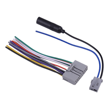 Radio Stereo Wire Harness & Antenna Adapter for Acura MDX Honda Fit (2001-2023)