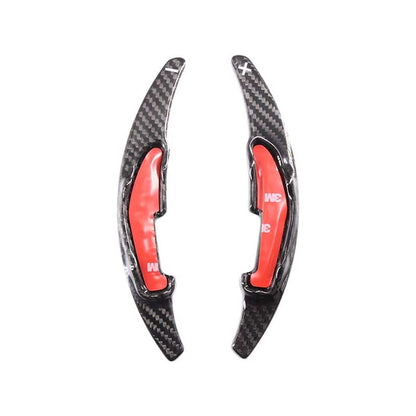 Real Carbon Fiber Steering Wheel Shift Paddle Switch Fit For BMW X5M 2014-2016