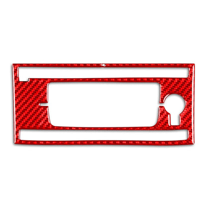 Red Carbon Fiber Control Volume Switch Panel Cover for Honda Accord (2013-2017)
