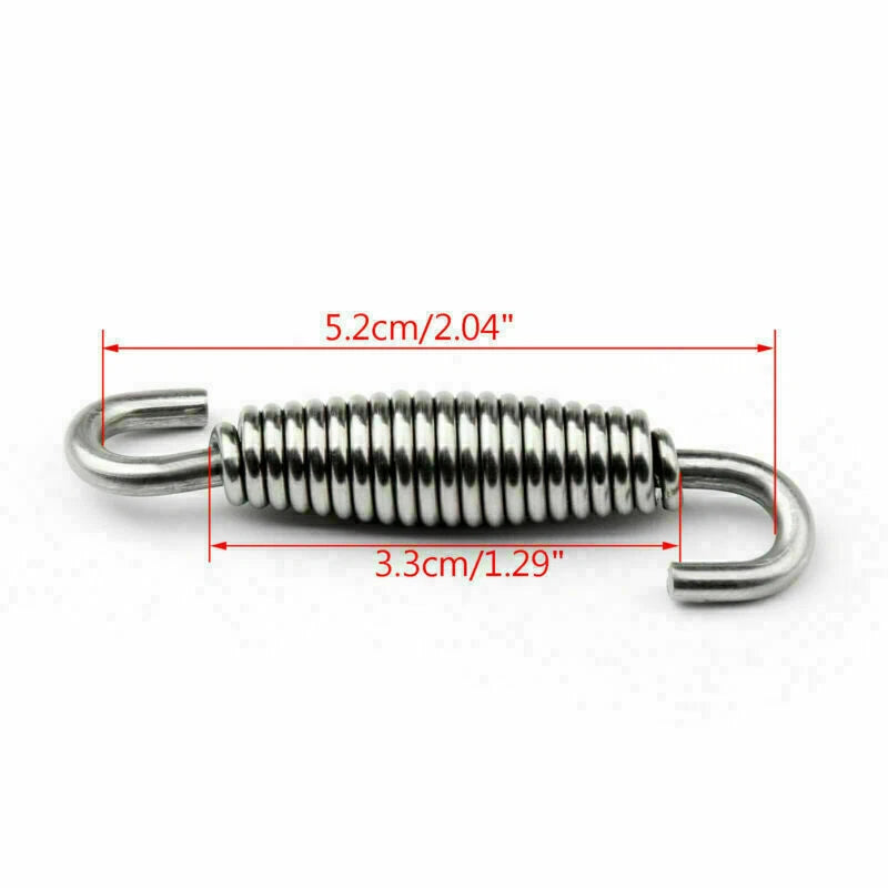 2 x Exhaust Springs 64mm for TI F2