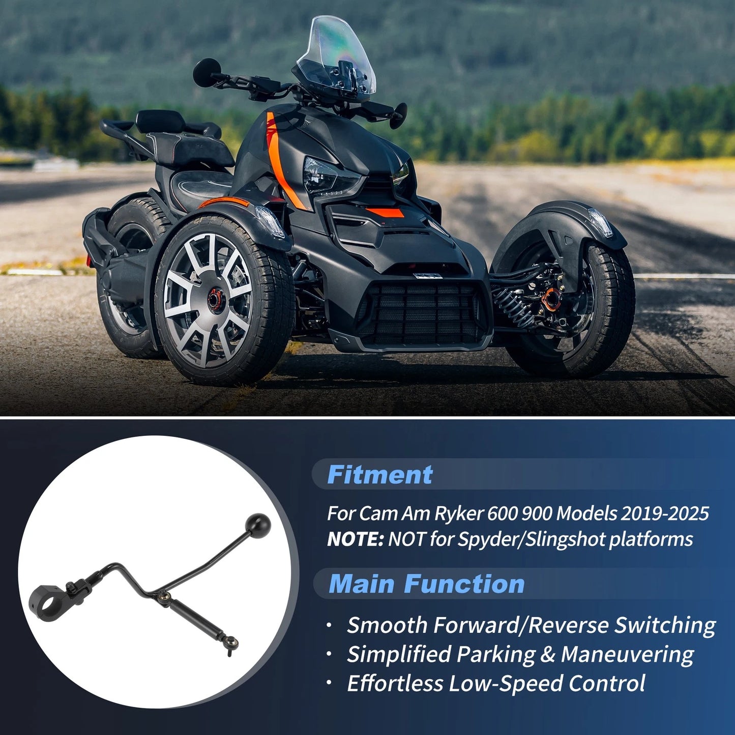 Shifter / Forward-Reverse / for Can-Am Ryker (2019–2025)
