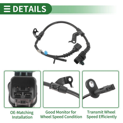 ABS Wheel Speed Sensor for Honda Civic (2016-2021) Rear Left