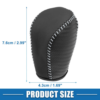 Gear Shifting Knob Cover for Honda Civic 10th Gen (2016-2021) Black Gray