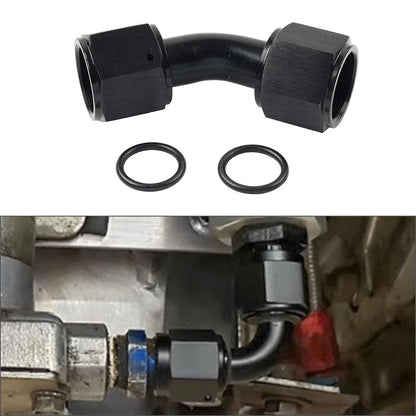 10AN Female to Female 45 Degree Swivel Coupler for Universal Applications