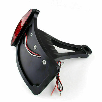 Black Billet License Plate Bracket for Bobber F2