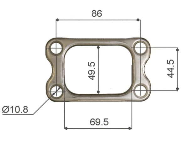 TURBO INLET GASKET for FORD FALCON BA BF FG (2002–2014)
