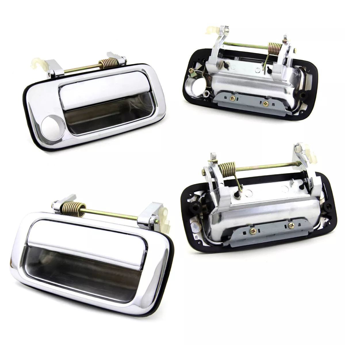 Chrome Door Handles for Toyota Land Cruiser FJ80 HDJ80 FZJ80 GXL 1990-2006