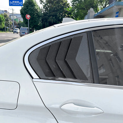 Rear Window Side Louver Covers for BMW 5 Series F10 (2011-2017)