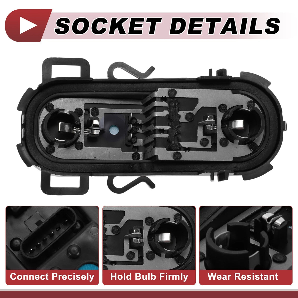 Light Socket for BMW X1 sDrive28i xDrive28i 2.0L L4 Gas (2013-2015)