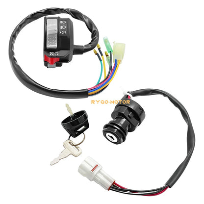 Kill Switch & Ignition Key Switch for Yamaha Bear Tracker 250 YFM250X