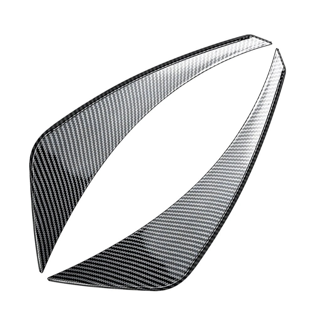 Carbon Black Front Bumper Side Air Vent Spoiler Trim for Mazda MX-5 Miata (16-25)