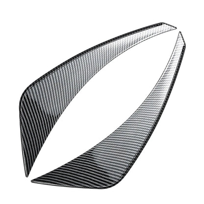 Carbon Black Front Bumper Side Air Vent Spoiler Trim for Mazda MX-5 Miata (16-25)
