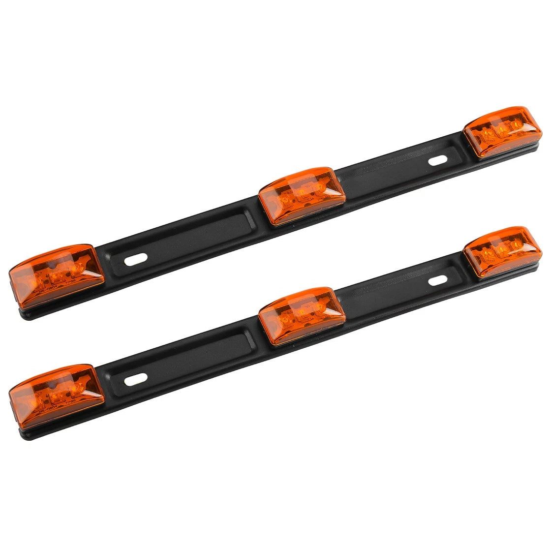 Stainless Amber LED Clearance Marker Lights for Truck Trailer
