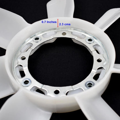 Engine Radiator Cooling Fan Blade Fits Isuzu KBZ TFR Holden Pickup 1981-02 D06