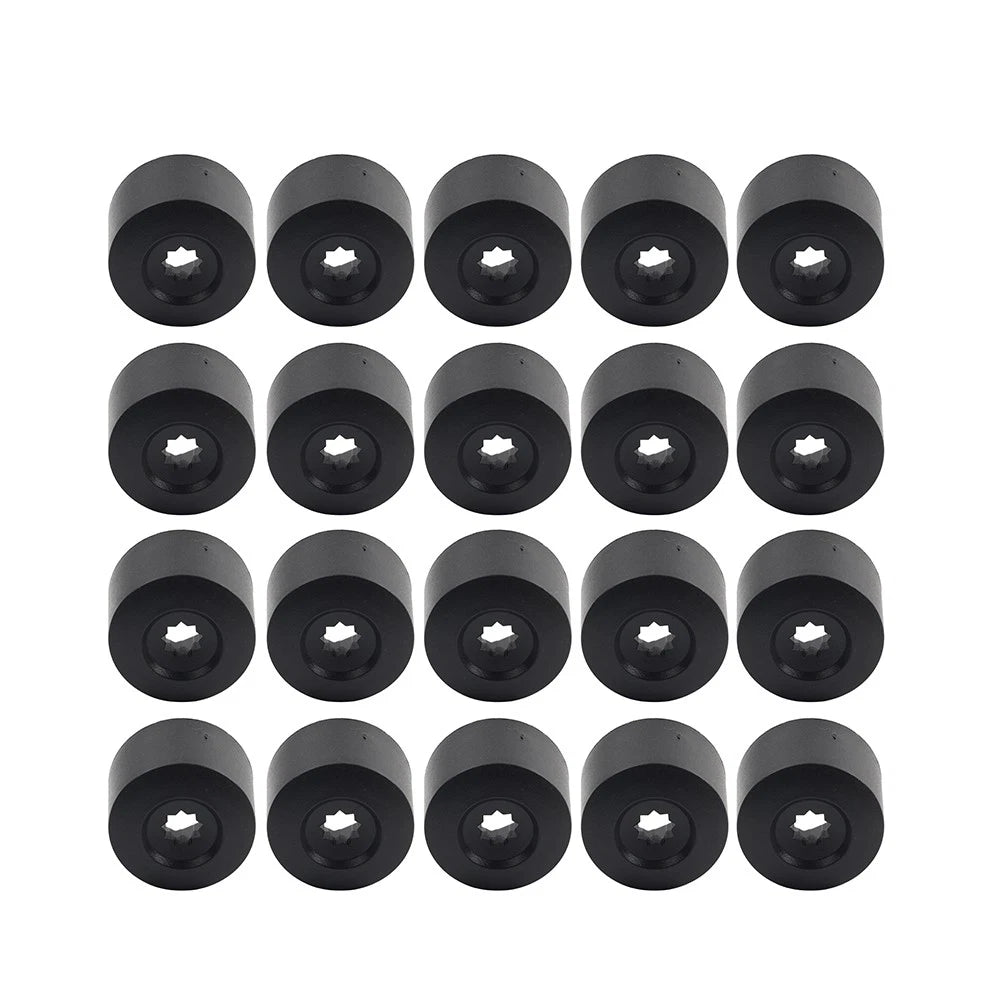 20 x 17mm Wheel Lug Nut Bolt Covers for Volkswagen Golf, Passat, Beetle