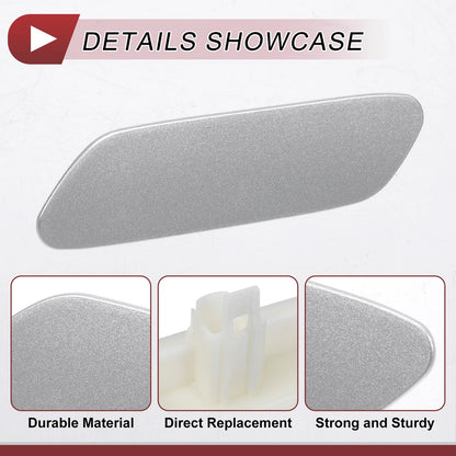Front Left Washer Nozzle Cover for Lexus RX350 (2016-2019) - Silver Tone
