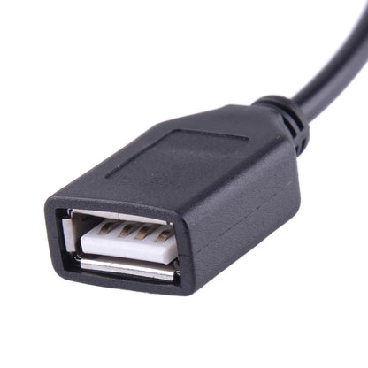 66cm Aux Jack to USB Female Adapter Cable for Honda Jazz (2008-2013)