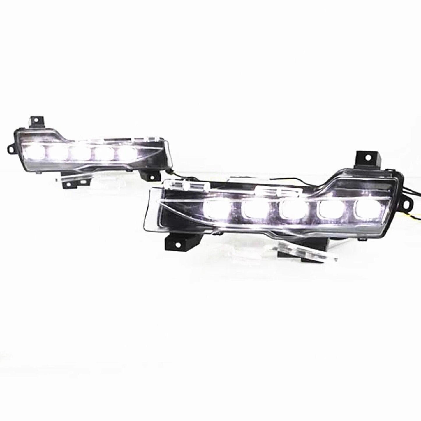 2 x Left & Right Daytime Running Lights for Tesla Model 3, Model Y (2017-2023)