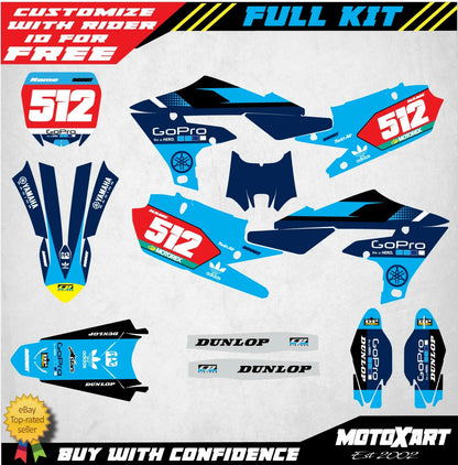 Graphics Kit for Yamaha YZF 250 2019-2021 BOOST STYLE Stickers