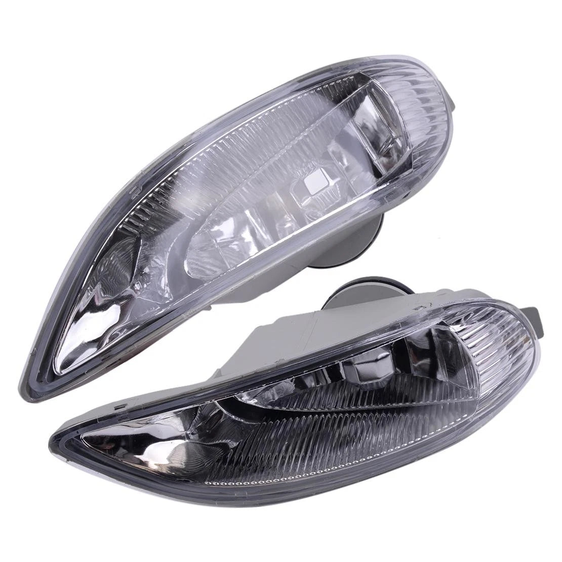 Clear Lens Pair Bumper Fog Lights for Toyota Corolla, Camry, Solara (2003-2008)