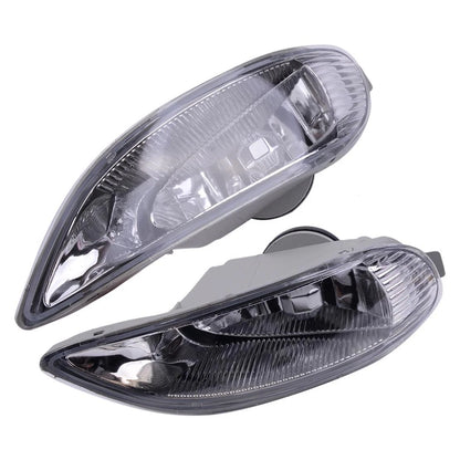 Clear Lens Pair Bumper Fog Lights for Toyota Corolla, Camry, Solara (2003-2008)