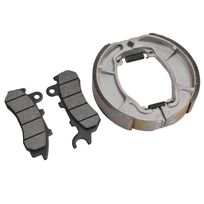 Front Brake Pads & Rear Brake Shoes for Honda PCX125, PCX250 (2010-2017)