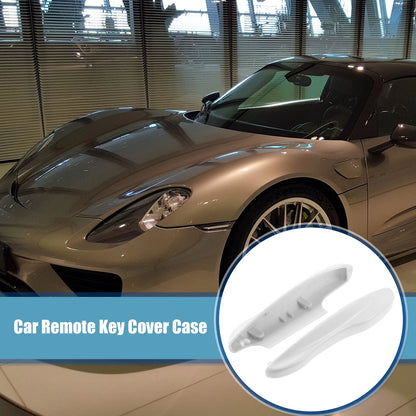 Side Cover Case Set for Porsche Taycan 911 White (2020 - 2021)