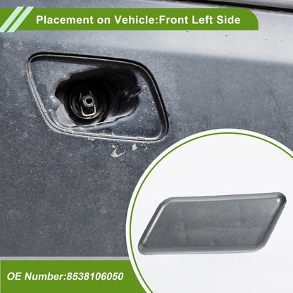 Front Left Washer Cover Cap Gray for Toyota Camry (2009–2012)