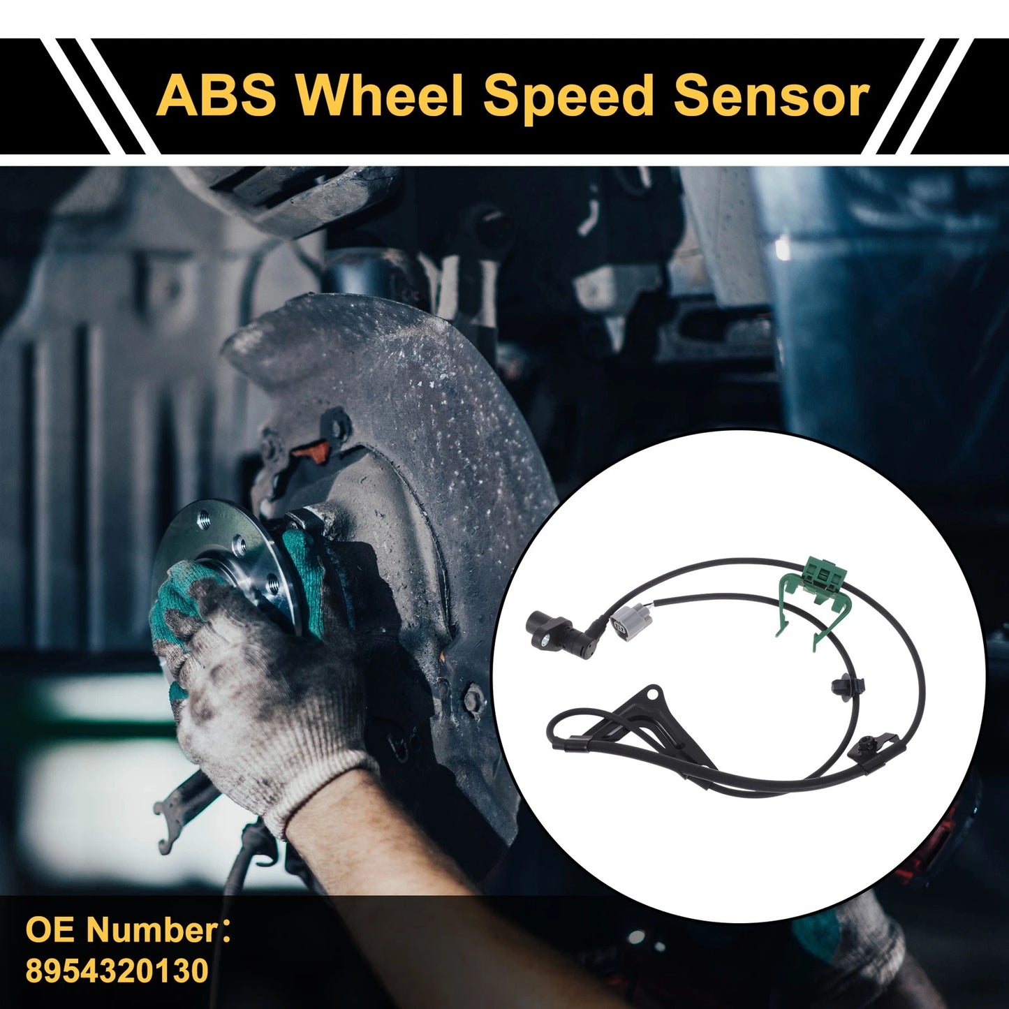 ABS Wheel Speed Sensor Front Left for Toyota Highlander (2008–2013)