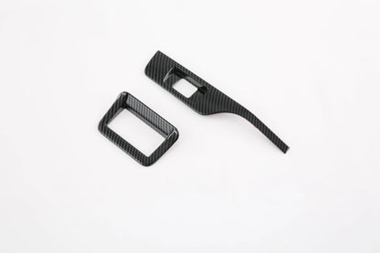 Headlight Switch Button Carbon Fiber Cover Trim for Honda Civic Sedan (2022-2023)