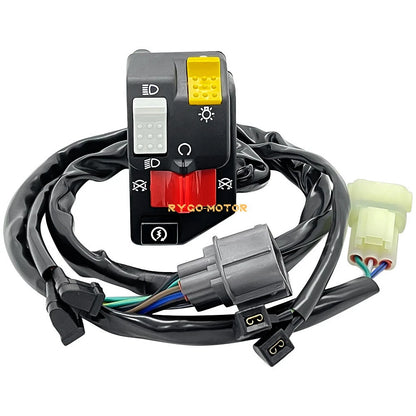 Left Handlebar Start Stop Kill Switch for Honda Rancher 420 TRX420FM(2014–2021)