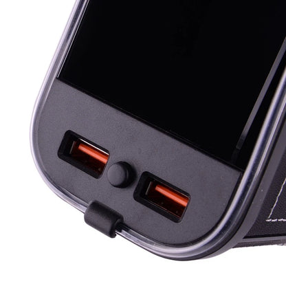 Car Seat Gap Filler Storage Box with Dual USB for Universal Fit
