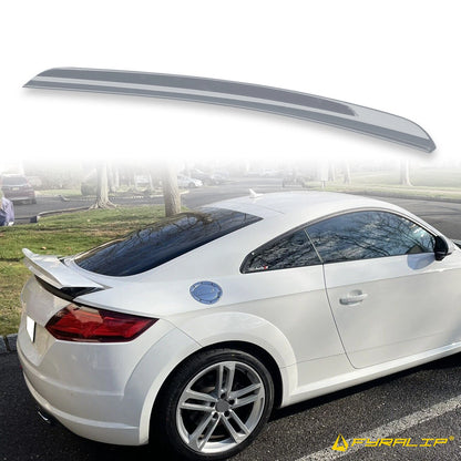 Boot Lip Spoiler for Audi TT 8S Coupe Gray (2015-2023)