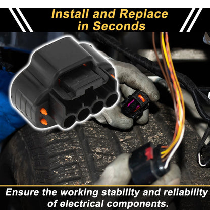 4 Pins Distributor Sensor Connector Plug for Toyota