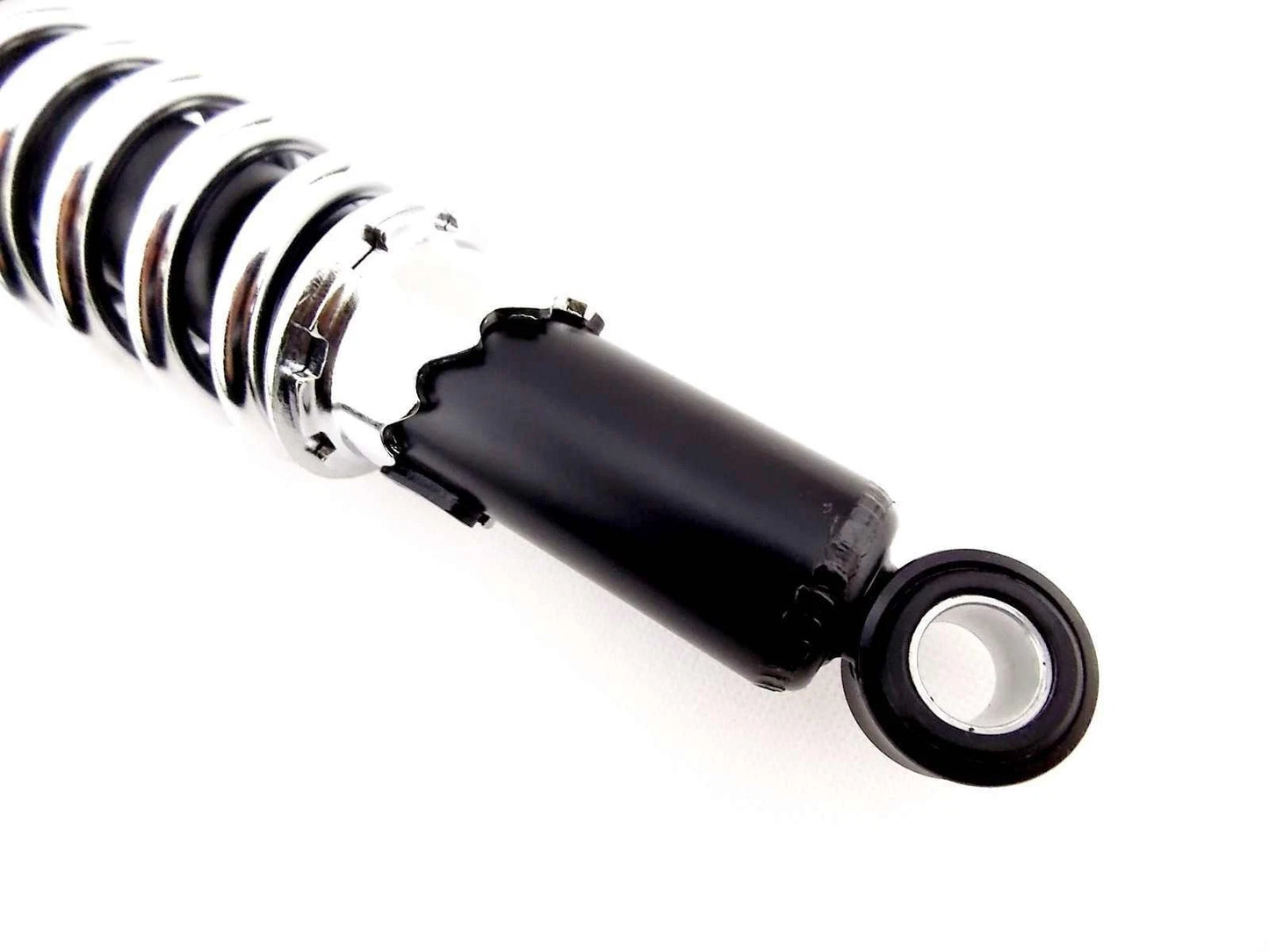 340mm Rear Shock Absorbers  JBS Black/Chrome for Norton N15 (1967-1968)