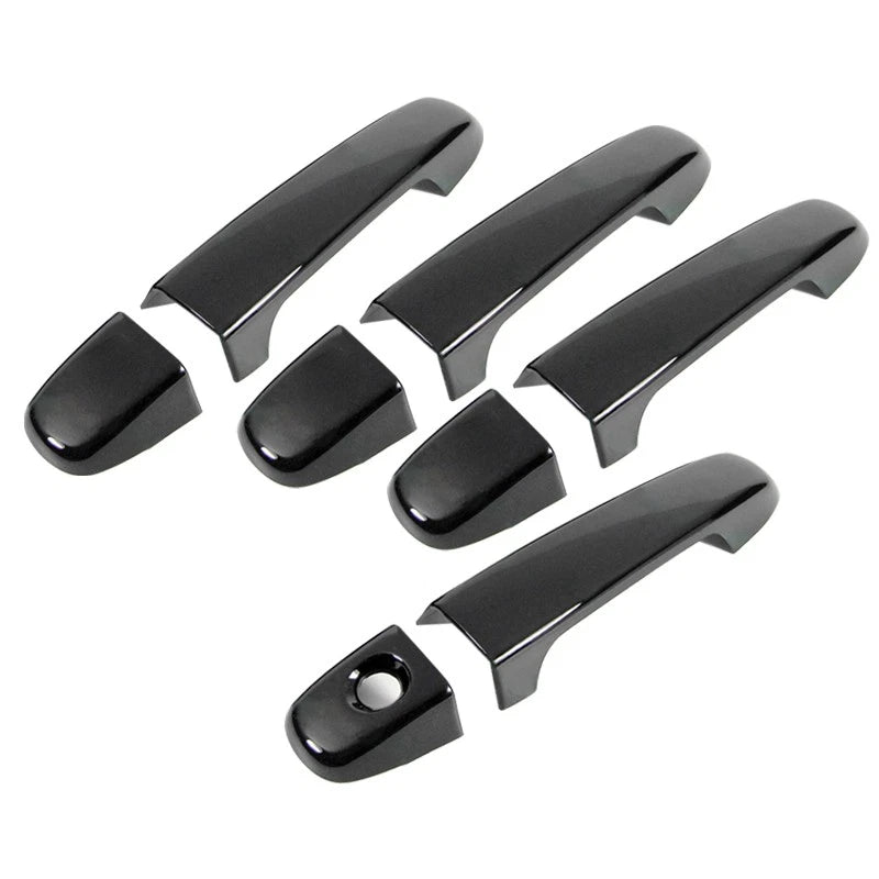 Glossy Black Exterior Door Handle Cover Trim for Subaru Crosstrek (2018-2023)