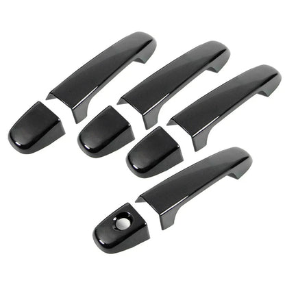 Glossy Black Exterior Door Handle Cover Trim for Subaru Crosstrek (2018-2023)