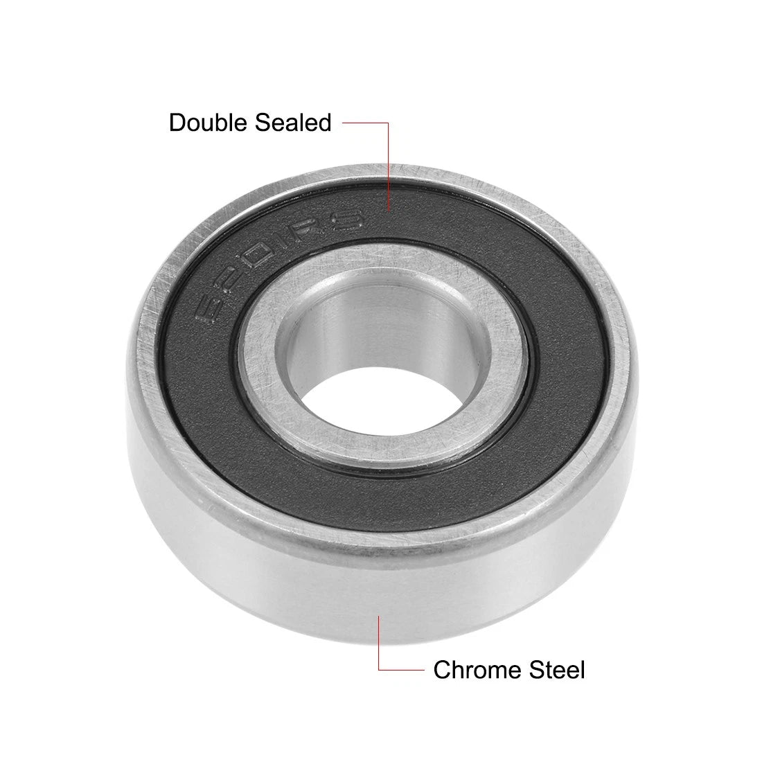 12x32x10 Deep Groove Ball Bearing for GCr15 Steel Bearings