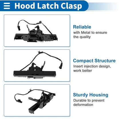 Hood Latch Assembly for Hyundai Elantra (2021-2023) 1 x Quality Replacement