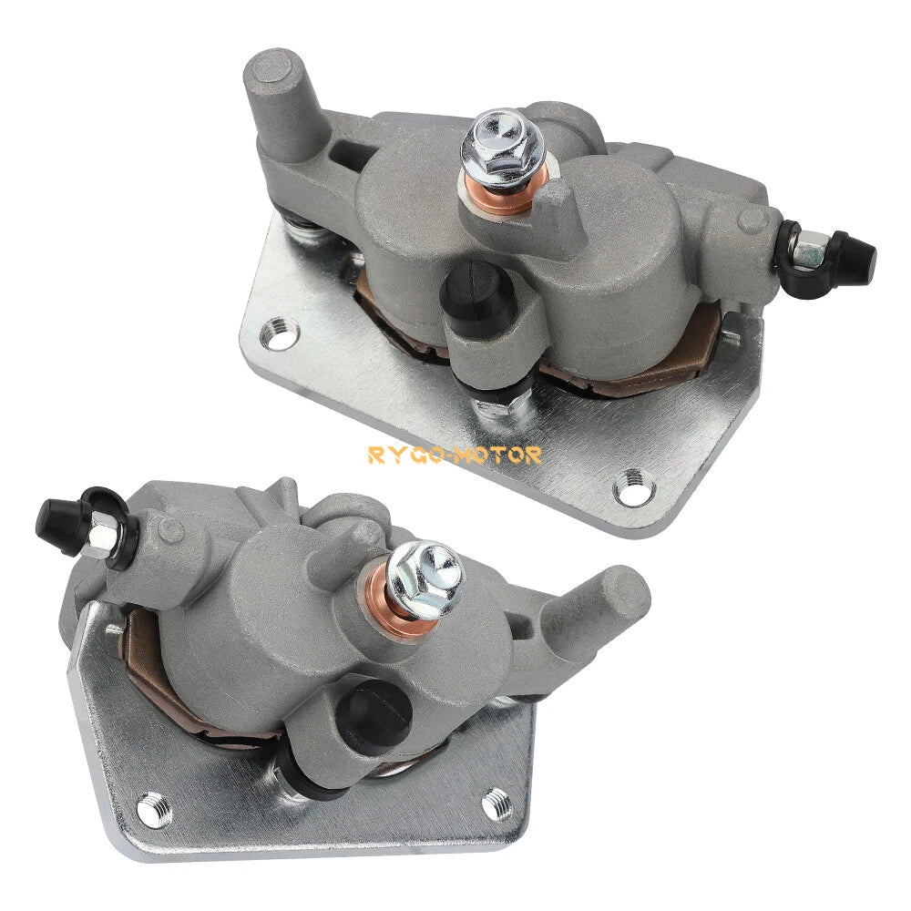 Front Brake Calipers with Pads for Yamaha Raptor 700 YFM700 YFM700R (2006–2024)