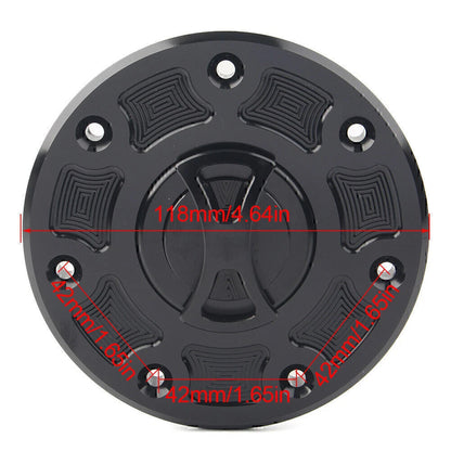 Fuel Gas Tank Cap Cover for Kawasaki Ninja ZX-6 ZX-7 ZX-9 ZRX-1100 GPZ500