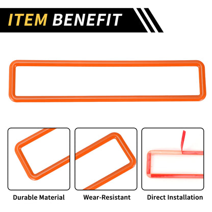Emergency Light Switch Panel Trim for Jeep Wrangler JK (2011-2017) Orange
