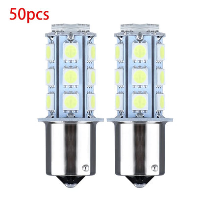 50pcs 12V 1156 1141 18SMD LED Interior Light Bulbs for RV Camper Trailer