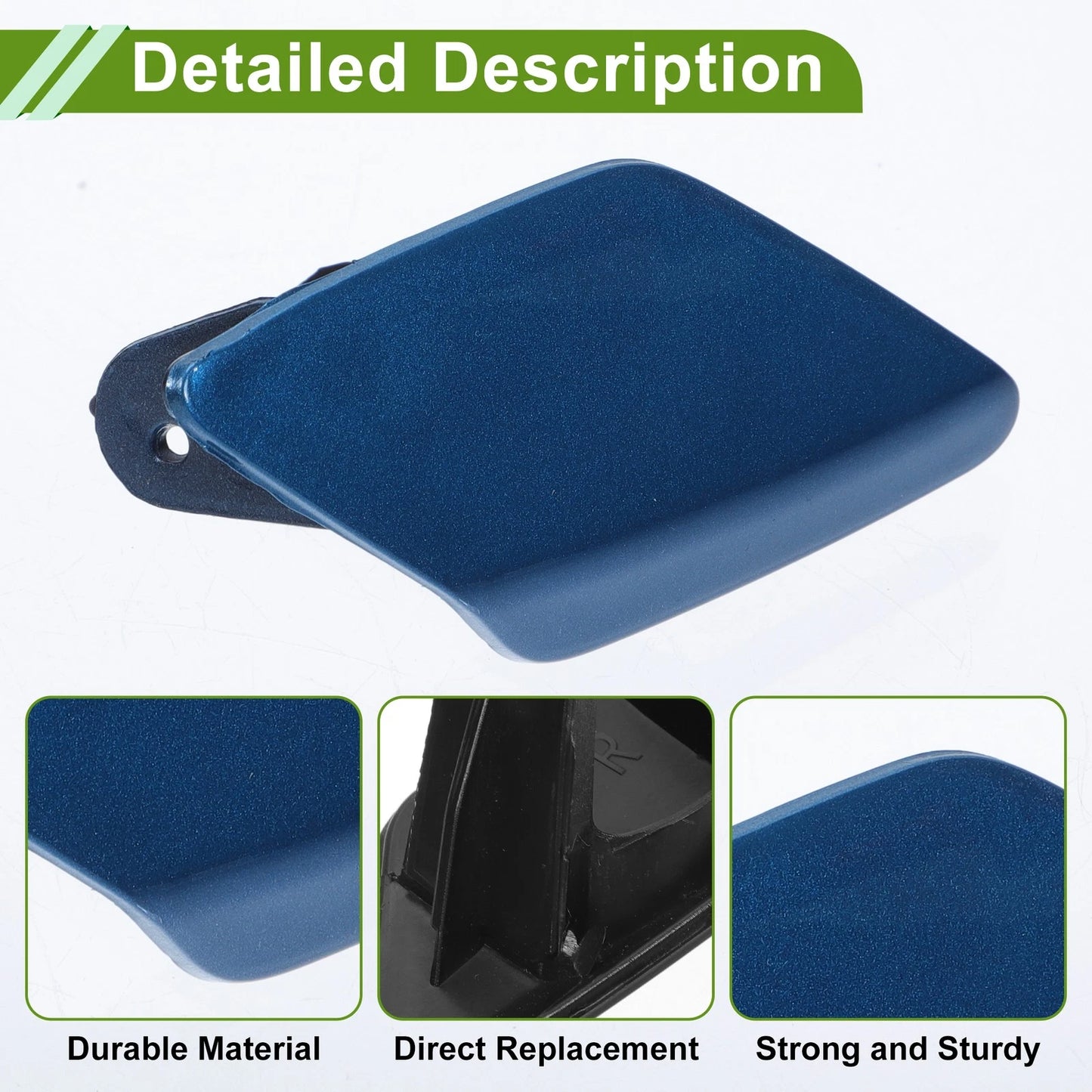 Front Right Washer Nozzle Cover for BMW 428i (2014-2016) Blue