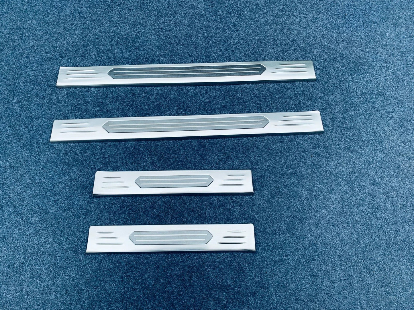 Steel Outer Door Sill Scuff Plates for Nissan Rogue (2021-2023)