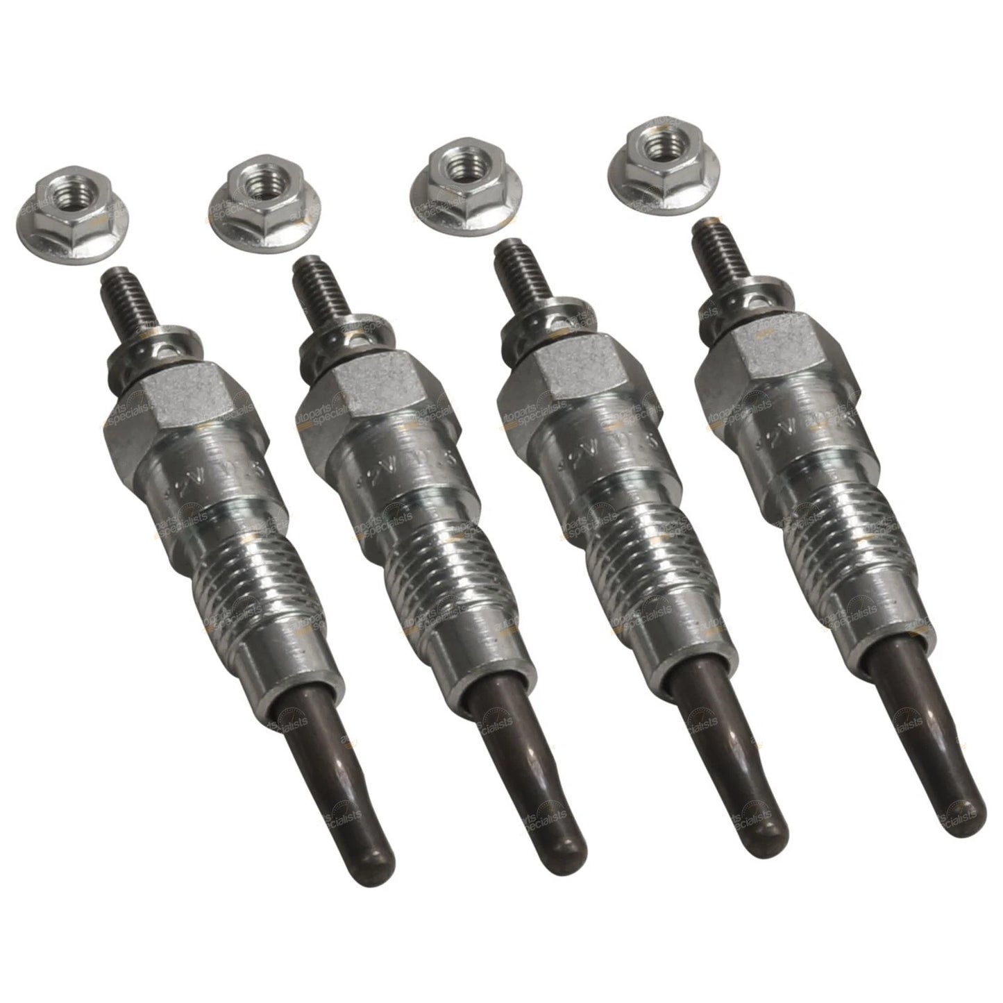 4 x Glow Plugs for Nissan Datsun Pick-Up 620 720 SD22 SD23 Diesel Engine