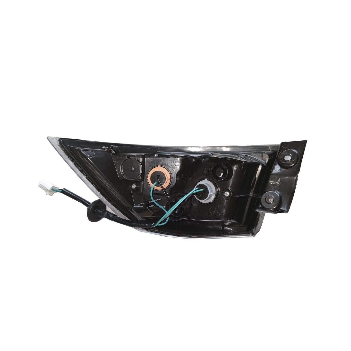 Left Tail Lamp Outer, Black Base for Mitsubishi Lancer (2007–2017)