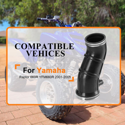 Yamaha Raptor 660R Left Manifold Snorkel Air Box Intake Tube