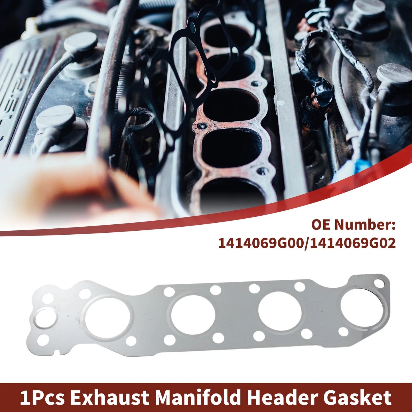 Exhaust Manifold Header Gasket for Suzuki Ignis (2000-2025)