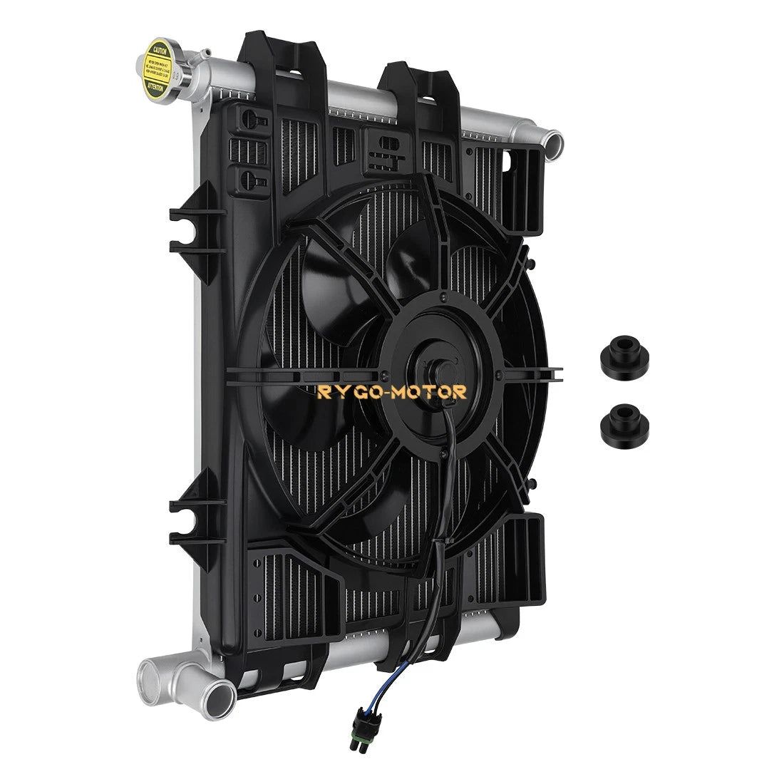 Aluminum Radiator + Cooling Fan Assembly for Polaris Sportsman 550 850 (2009–2025)